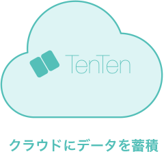 クラウドにデータを蓄積